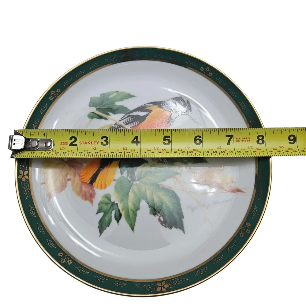 Danbury Mint Songbirds of Roger Peterson Baltimore Oriole Decorative Plate 8